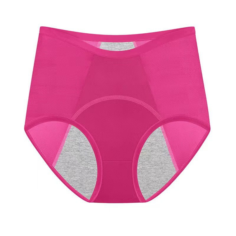 High-waisted Period Panties For Menstrual Protectionleak-proof Period Underwear - Zalixer